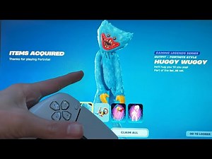 How To Get Poppy Playtime Huggy Wuggy Skin For FREE! (Fortnite)