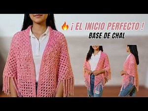 👉 The Perfect Start for a Crochet Shawl (This is How You Start Right)
