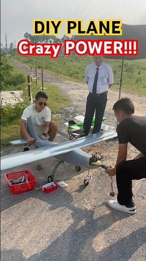 Insane Power! Homemade Gas-Powered Plane in Action!