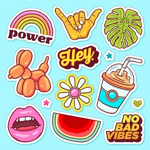 Printable Logo Magic: Fun Sticker Packs With Removable Delight, Precision Printing, Glossy & Matte Options. - Etsy