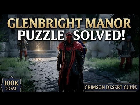 Crimson Desert: Glenbright Manor Puzzle Guide | The Lord Who Hid in the Manor #crimsondesertguide