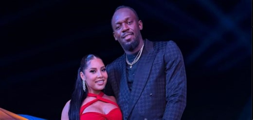 Usain Bolt gushes over his girlfriend Kasi Bennett as she flaunts glammed-up looks