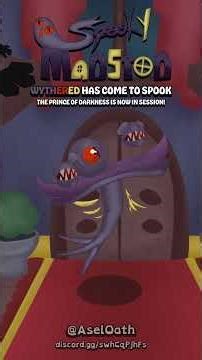 WYTHERED on SPOOKY MANSION | My Singing Monsters #msm #animation #shorts