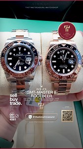 ✥ Rolex GMT-Master II "ROOTBEER" Two-tone 126711CHNR & Full Rose Gold...