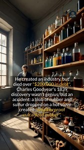 The true story behind Charles Goodyears vulcanization breakthrough and the complex history behind the invention. #history #didyouknow #inventor #manufacturing | Living Reality