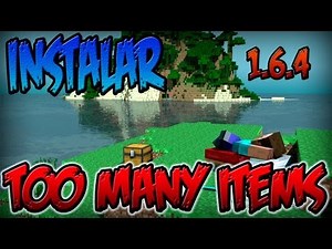 Instalar Too Many Items 1.6.4 No Premium