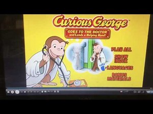 Menu Walkthrough of Curious George Goes to the Doctor