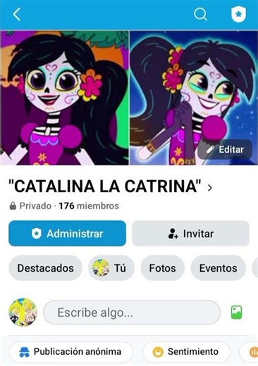 Grupo de Catalina La Catrina únanse #2022 #catalinalacatrina