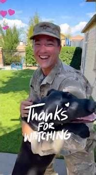 Best soldiers coming home reactions😭 #soldiers #pawsofglory #soldierscominghome #compilation #dog