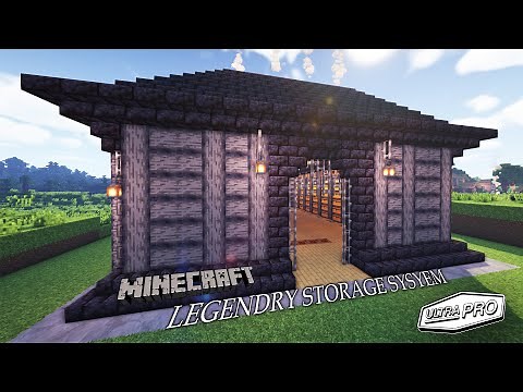 Minecraft Ultimate Japanese Style Storage System / AwesomeGuru