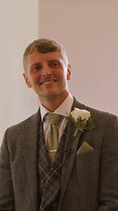 When the groom sees the bride for the first time 🥹🤍 #weddingvideography #weddingvideo #weddingday #brideandgroom #bridedress #weddingfilm | Flower In Hand Wedding Videography