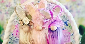 Dollar Tree Easter Sock Gnome