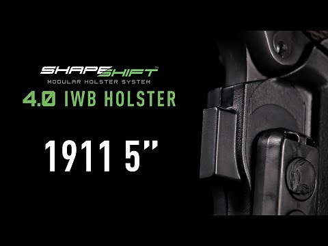Best IWB Holster for 1911 Handguns