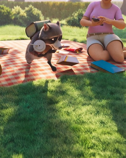 1.9K views | One runaway train full of pets and a raccoon named Falcon. In theatres October 17. #PetsonaTrain | AMC Theatres | Facebook