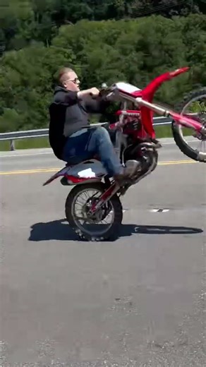 450r wheelie