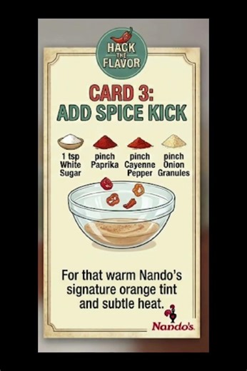 “The SECRET Nando’s Creamy Dressing Recipe 🤫🔥 #food #nandoschicken #nandos #periperisauce #chicken