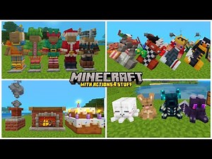 Actions and Stuff Secret Features | Minecraft Bedrock (All Updates)