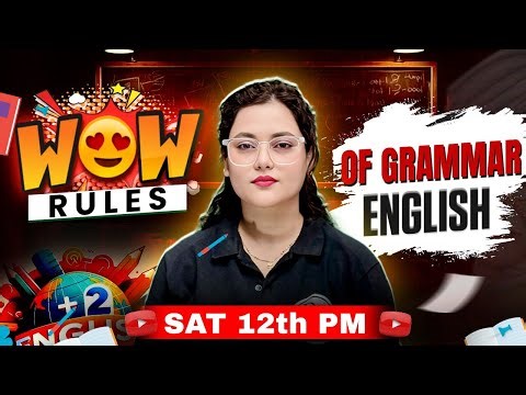 Bank Exams 2025 | Wow Rules of Grammar | English Grammar Rules | by Rupam Ma'am
