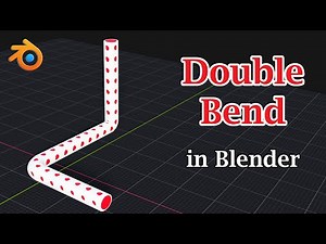 Create Double Bends In Blender | Advanced Use of Simple Deform Modifiers | Fast & Easy Method