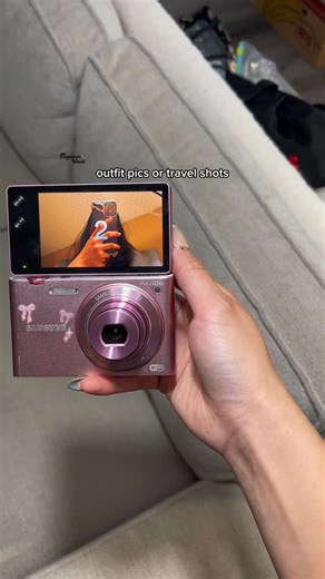 Digicamvault Official on Instagram: "samsung mv900f is literally the most viral digicam rn… the flipscreen, the colors, the glow🫶🏻 everything about it is so aesthetic 😭💗 if u see this on our website pls don’t wait bc it sells out every single month 😭 only shop on www.digicamvault.com also our black friday early sale is coming!! follow us + turn on notif so u won’t miss it ♡"