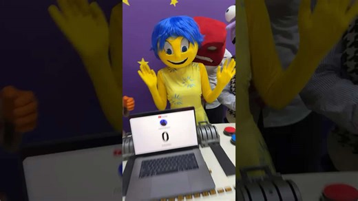 Joy and the Crew's Button-Mashing Fun!