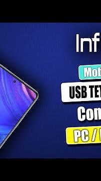 Infinix USB Tethering | How To Connect Usb Tethering To Computer Infinix | Tethering Not Working