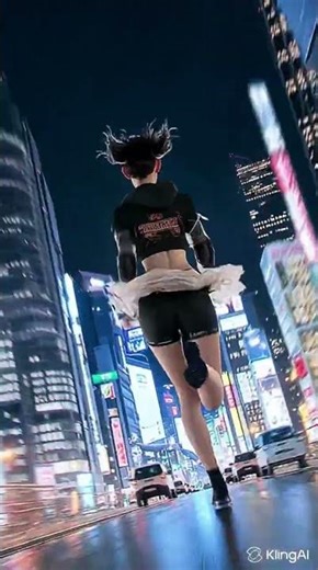 Kawaii Girl Dancing [Coded with: Warp Fusion A.I., Stable Diffusion A.I., Hugging Face]