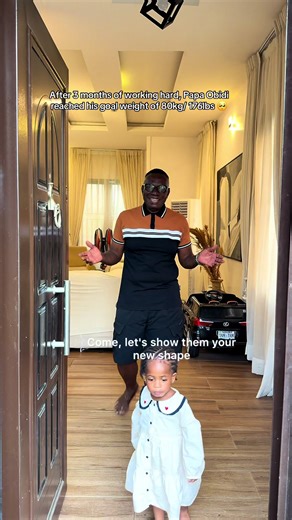 Papa Obidi Achieves 80kg Goal Weight! 🎉