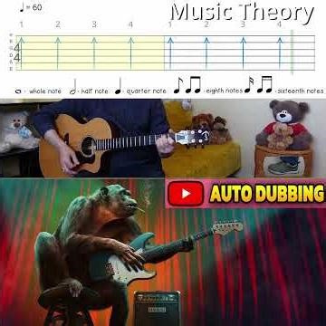 Basics of Music Theory - Measure, Time signature, Tempo, etc