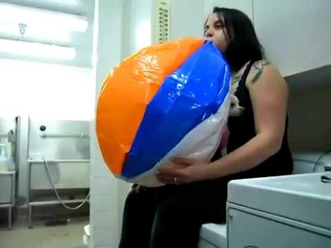 Blowing up a Beachball