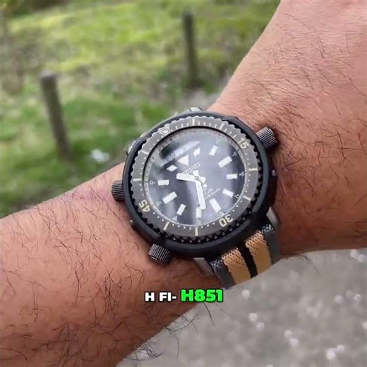 Seiko Arnie H851: Old vs New Movement Power! #shorts