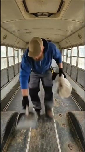 Old Rusted Bus Transformed into Luxury Living Area