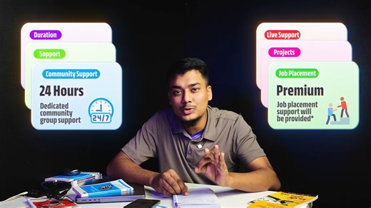 Programming | Coding | Fun on Instagram: "৫,৫০০ টাকার শপিং হয়তো কয়েকদিনেই পুরোনো হয়ে যাবে, কিন্তু একটা সঠিক স্কিল সারা জীবনের অ্যাসেট! টিউশনি বা স্যালারির টাকা দিয়ে ক্ষণস্থায়ী শখ পূরণ না করে, ইনভেস্ট করো নিজের ক্যারিয়ারে।"