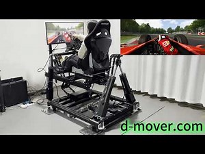 D6 Full Motion Simulator | Ferrari F1 2004 Racing On Monza AC | High end immersive 6DOF Simulator