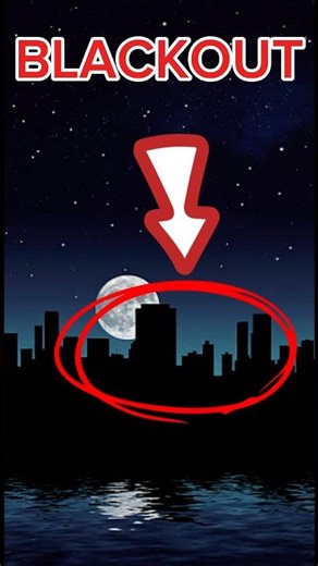 The UFO Behind The Great Blackout #shorts #space #mystery #unexplained