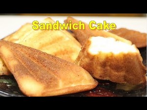 sandwich cake | cake in a sandwich toaster | Egg Cake | Sponge cake recipe | Very Tasty Cake