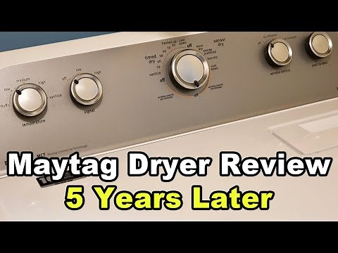 Maytag Dryer Review - 5 years later