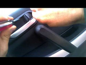 Mazda CX7 door panel removal