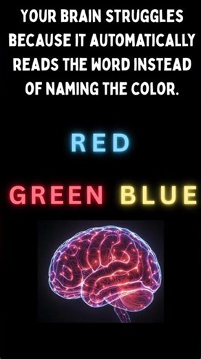 Your Brain Can’t Read This Correctly 🤯 | Stroop Effect