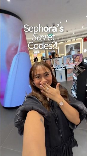 SEPHORA SINGAPORE SECRET CODE?! WATCH THIS 😱🖤🛍️