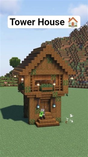 Survival Tower House in MINECRAFT 🏠✨