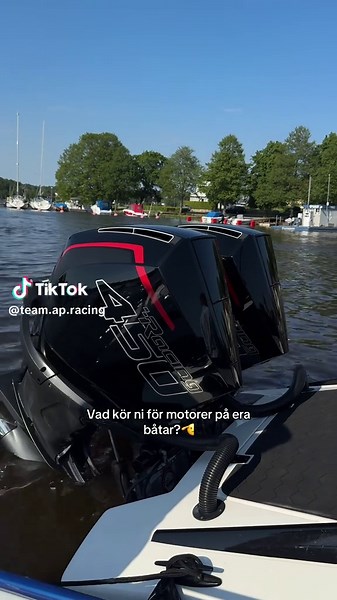 Vad har ni för motorer på era båtar?😁 #motor #fyp #båt #sverige #900hp