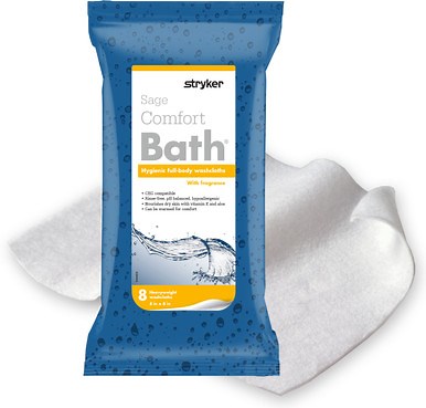 Sage Comfort Bath Washcloths