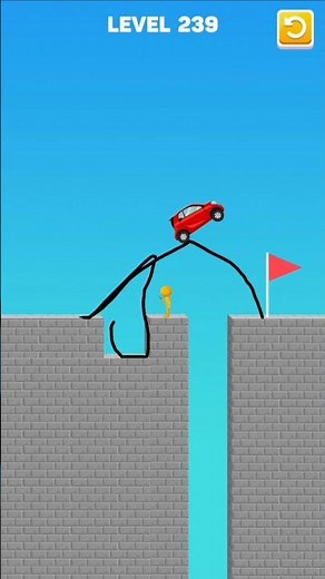 🚗 Draw Bridge Game Play | Smart Bridge Drawing Challenge | Brain Test Game