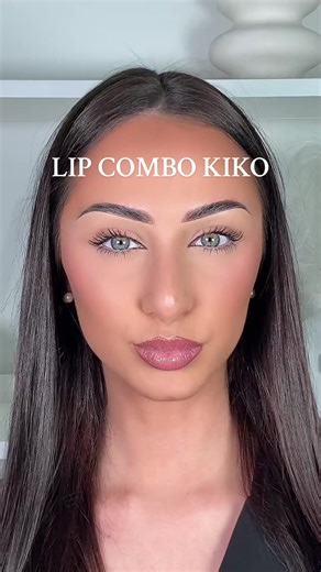 Lip combo 👄 ig: Lkem.ma // snap: emma_0608 #lip #combo #kiko #makeup #makeuptutorial #astucebeauté #makeupartist #lipgloss