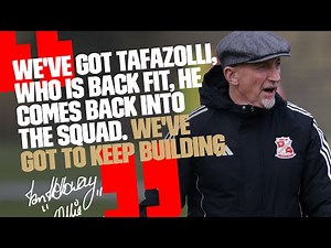 Ian Holloway on facing Crawley tomorrow