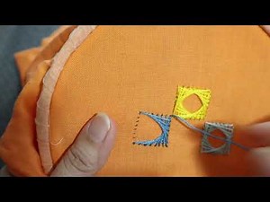 SQUARE JESSICA STITCH TUTORIAL FOR BEGINNERS