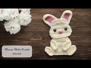 EASY and SUPER CUTE Bunny Rabbit Motif Patch