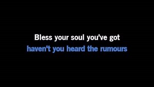 Karaoke Rumour Has It - Adele - CDG, MP4, KFN - Karaoke Version