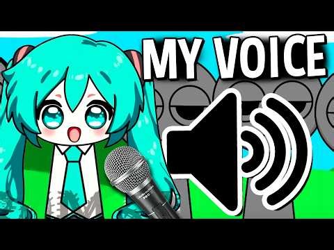 SPRUNKI HATSUNE MIKU BUT WITH MY VOICE 😂